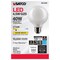 6Pk - Satco 4.5w G25 Globe LED 2700K E26 Medium Base White Dimmable - 40w equiv